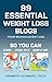 99 Essential Weight Loss Blogs: So You Can Start, Stick to It, Keep It Off