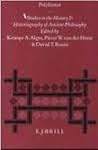 Polyhistor: Studies in the History and Historiography of Ancient Philosophy. Presented to Jaap Mansfeld on his Sixtieth Birthday