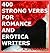 400 STRONG VERBS FOR ROMANCE AND EROTICA WRITERS by A.J.   Daniels