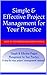 Simple & Effective Project Management for Your Practice: A Step-By-Step Project Management Manual