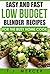 Easy and Fast Low Budget Blender Recipes for the Busy Home Cook