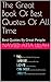 The Great Book Of Best Quotes Of All Time: Best Quotes By Great People