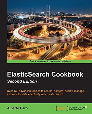 Portada de ElasticSearch Cookbook, de Alberto Paro