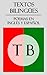 Textos bilingües: poemas en inglés y español. (Spanish Edition)