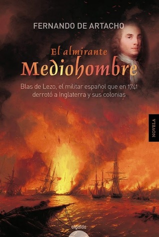 Portada de El almirante Mediohombre, de Fernando de Artacho