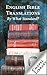 English Bible Translations - By What Standard