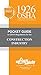 1926 OSHA Pocket Guide to OSHA Regulations for the Construction Industry
