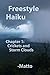 Freestyle Haiku and Spiritual Poetry - Chapter 1: Crickets and Storm Clouds