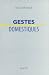 Gestes domestiques