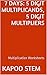 7 Multiplication Worksheets with 5-Digit Multiplicands, 5-Digit Multipliers: Math Practice Workbook (7 Days Math Multiplication Series 15)