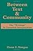 Between Text & Community by Donn Morgan