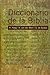 Diccionario de la Biblia by H. Haag