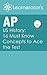 AP US History: 16 Must Know...