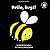 Hello, Bugs!: Black and White Sparkler Board Book