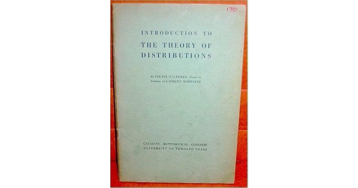 Introduction to the theory of distributions, based on the lectures