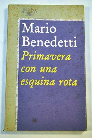 Portada de Primavera con una esquina rota, de Mario Benedetti