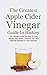 The Greatest Apple Cider Vinegar Guide In History: The Ultimate Guide On How To Lose Weight, Feel Better, Improve Your Skin, Alleviate Allergies & Look Amazing
