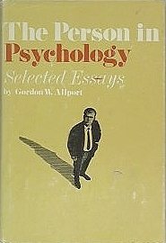 The Person in Psychology: Selected Essays (Hardcover)