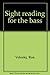 Sight reading for the bass