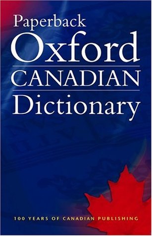 Paperback Oxford Canadian Dictionary (Paperback)