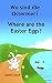 Wo sind die Ostereier / Where are the Easter Eggs