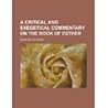 Esther (International Critical Commentary)
