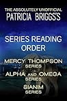 Unofficial Series List - Patricia Briggs - In Order: Mercy Thompson, Alpha and Omega, and Sianim series