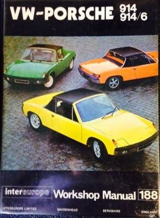 Porsche 914 914/6 Workshop Manual