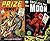 Prize Comics and Race for the moon. Issues 3 and 4. Power Nelson the future man. Scoop Report from Space. Golden Age Digital Comics Science Fiction