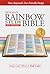 KJV Rainbow Study Bible, Jacketed Hardcover, Indexed