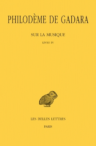 Sur la musique. Tome I et II: Livre IV