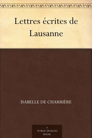 Lettres écrites de Lausanne