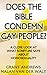 Does the Bible Condemn Gay People