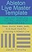 Ableton Live Master Template: The Last Template you will need for Ableton 8 & 9 (Music Habits Book 10)