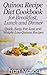quinoa recipe diet cookbook by Fran Mason