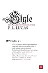 Book cover for Style: The Art of Writing Well