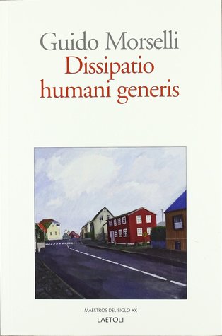 Portada de Dissipatio humani generis, de Guido Morselli