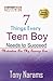 7 Things Every Teen Boy Needs To Succeed: Motivation For My Teenage Son