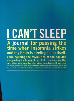 I Can't Sleep (Paperback)