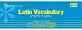 Latin Vocabulary SparkNotes Study Cards