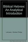 Biblical Hebrew: An Analytical Introduction