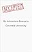 My Admissions Essays to Columbia University: Accepted