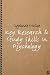 Key Research and Study Skills in Psychology
