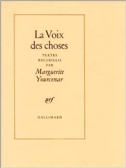 La Voix Des Choses (Paperback)