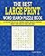 The Best Large Print Word Search Puzzle Book by Puzzle Masters