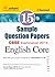 CBSE 15 Sample Question Paper: English Core for Class - 12