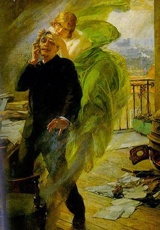 El vestido verde aceituna