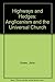 Highways and Hedges: Anglicanism and the Universal Church