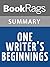 Summary & Study Guide One Writer's Beginnings by Eudora Welty
