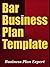 Bar Business Plan Template